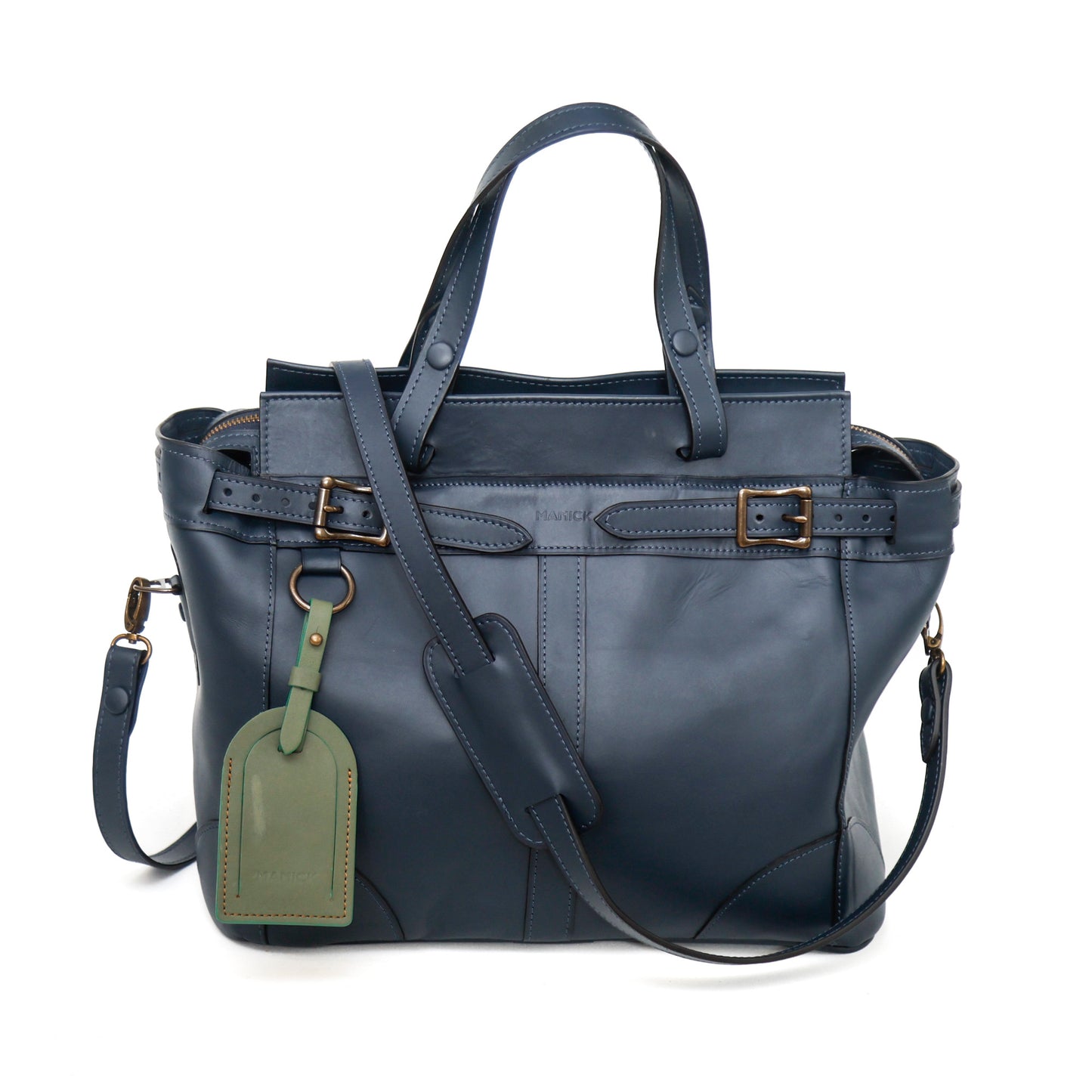 The Manick Calfskin Leather Utility Bag