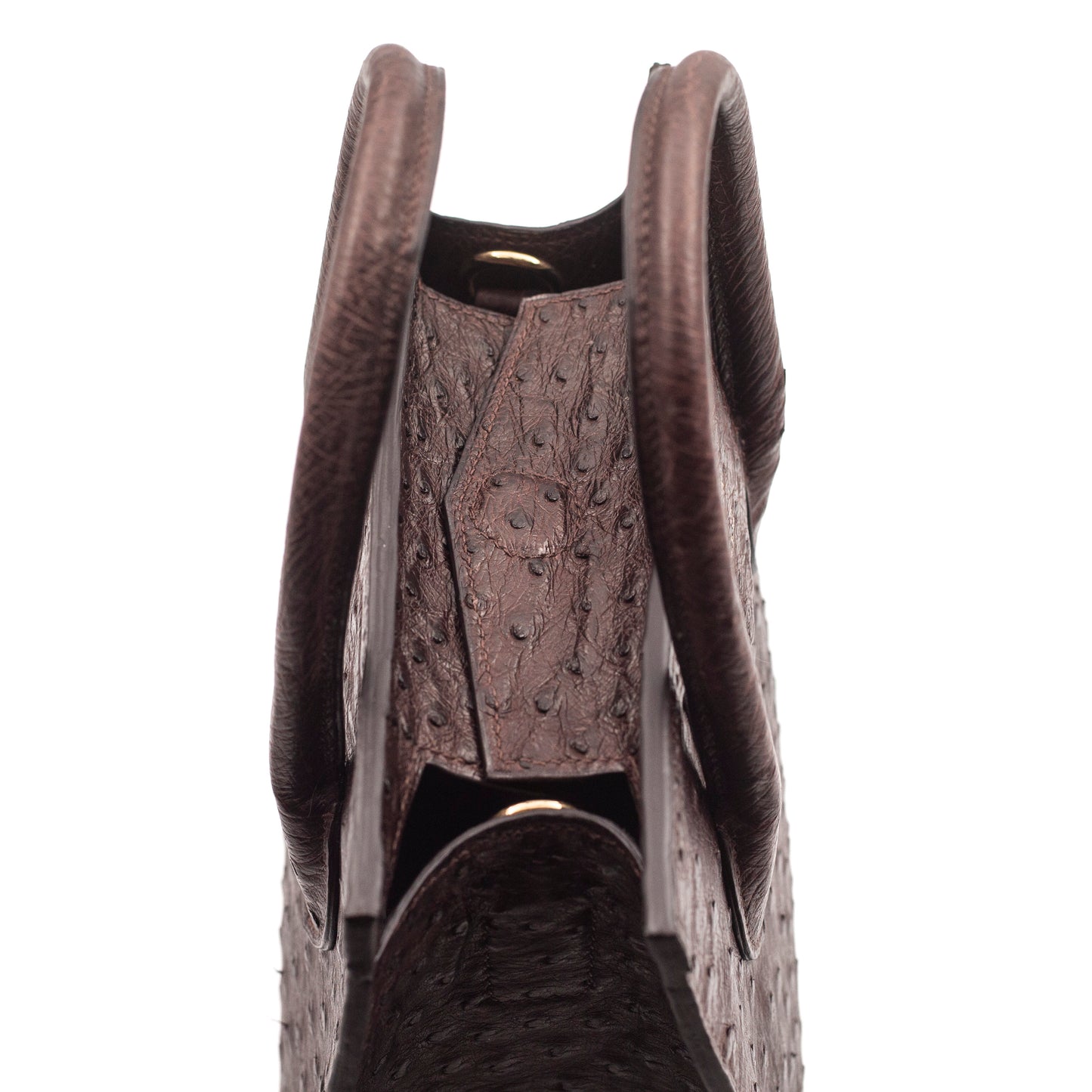 Ostrich 26 Brogue Crossbody