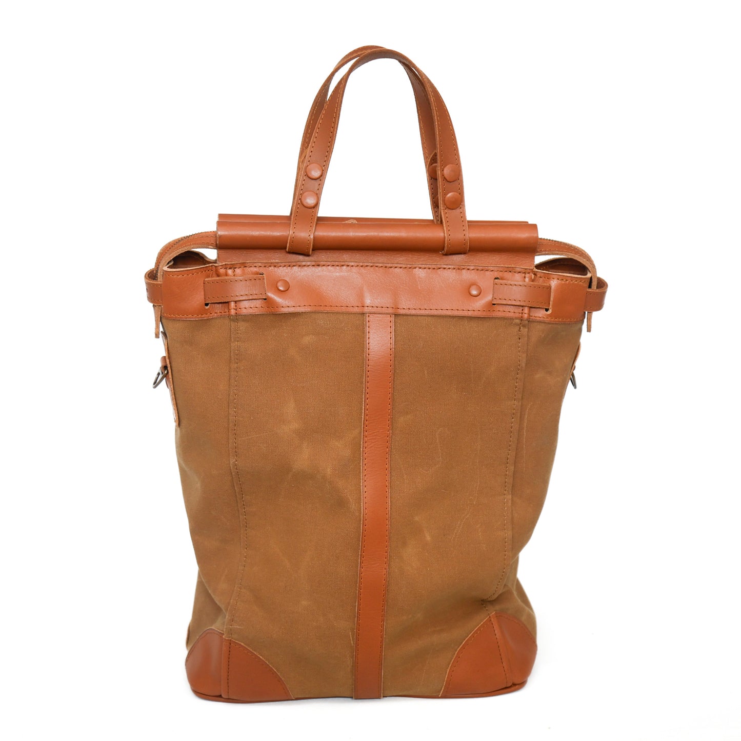 The Manick Canvas/Leather Utility Post Bag