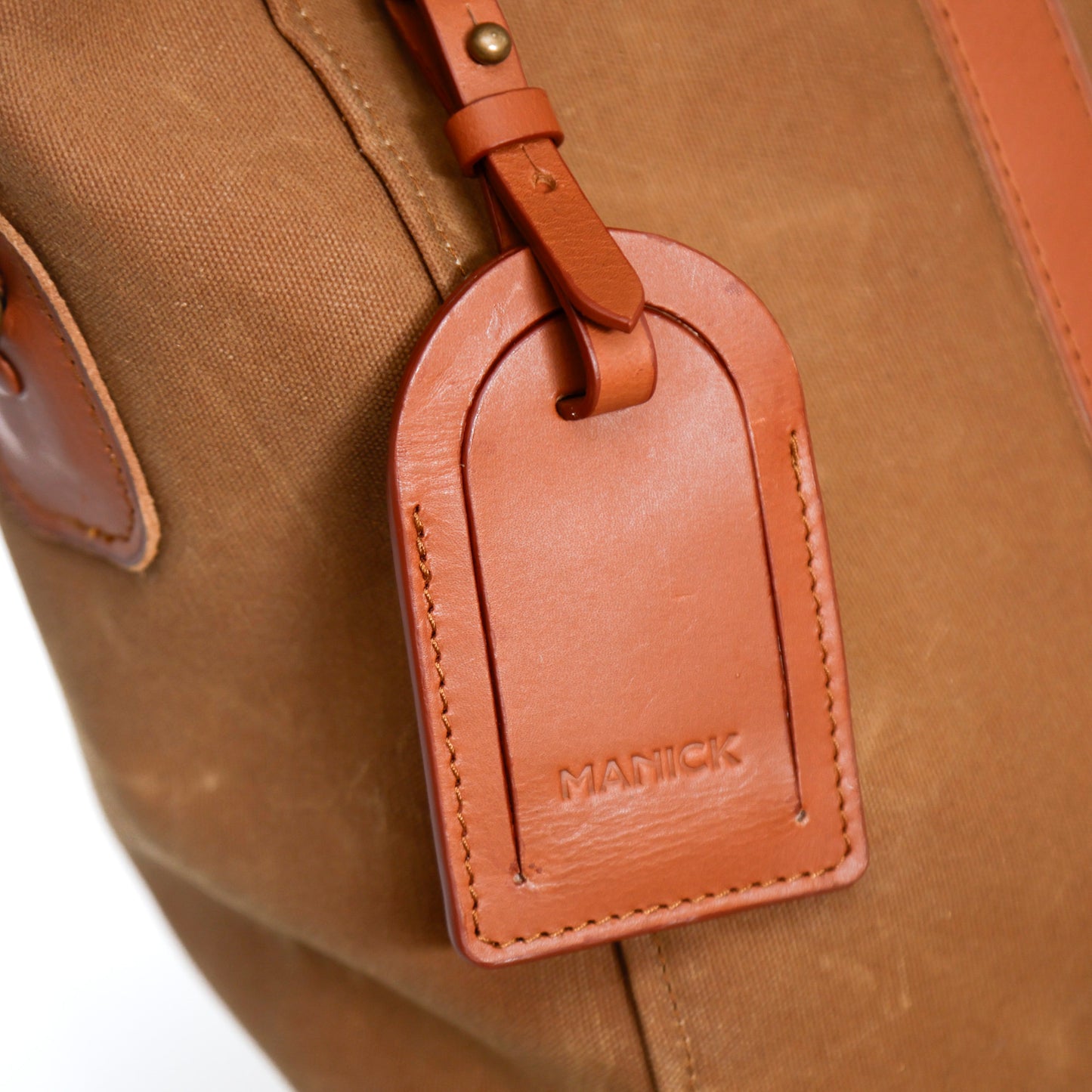 The Manick Canvas/Leather Utility Post Bag