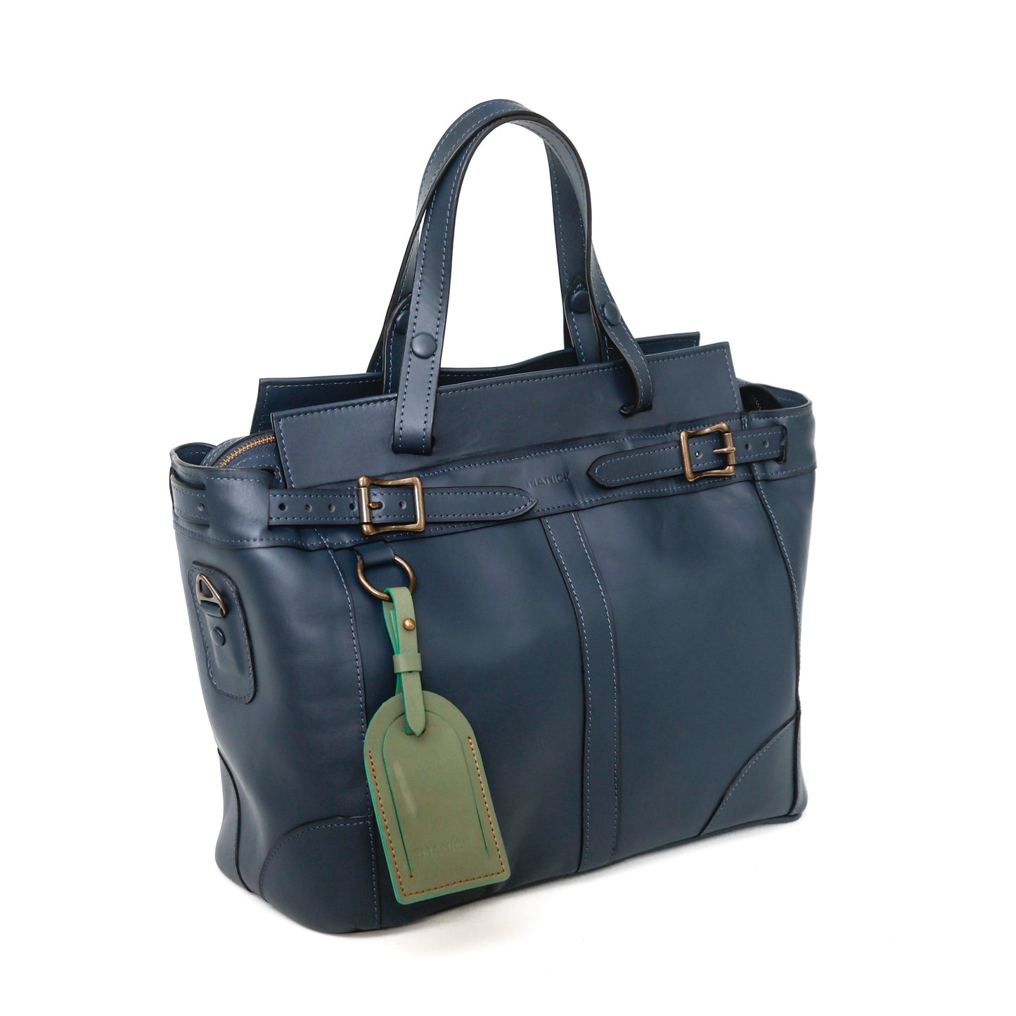 The Manick Calfskin Leather Utility Bag