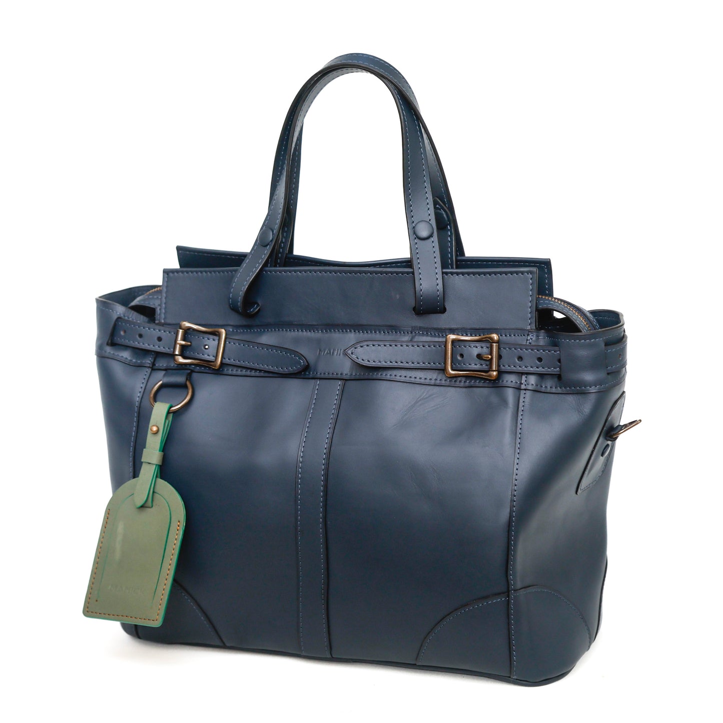 The Manick Calfskin Leather Utility Bag