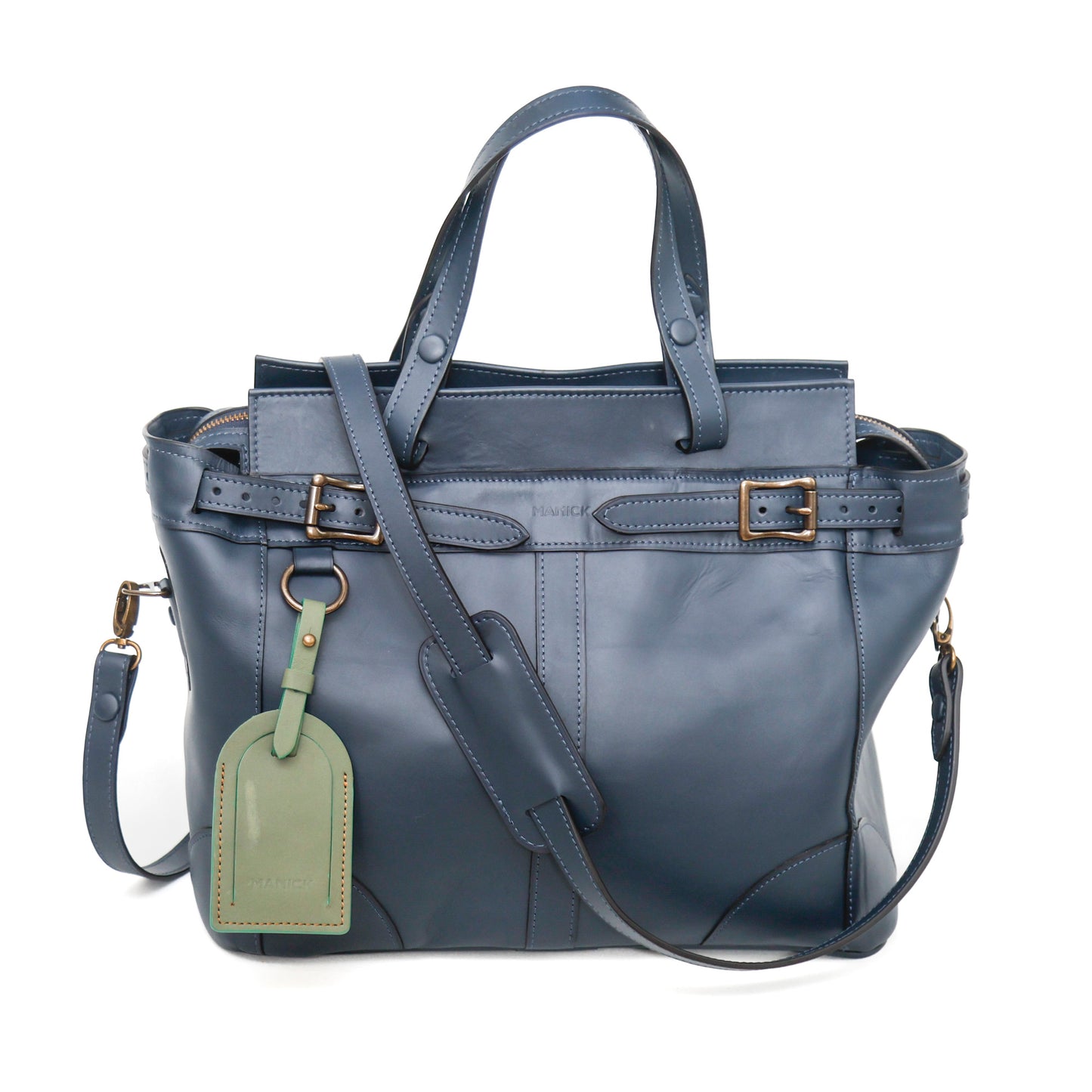 The Manick Calfskin Leather Utility Bag