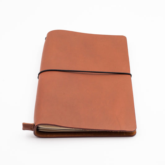 Leather Travel Journal - Medium