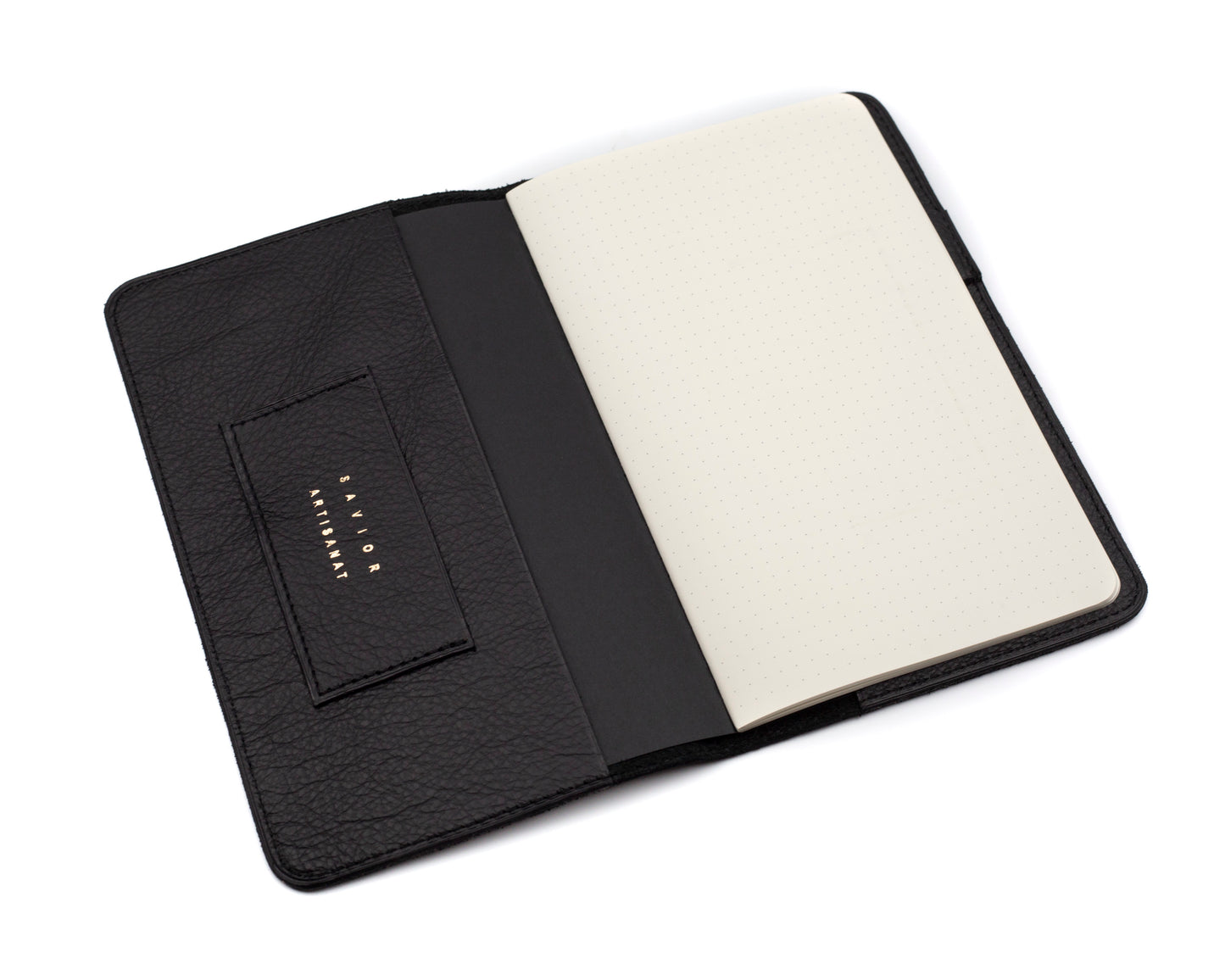 Luxury Monogram Leather Journal - Medium