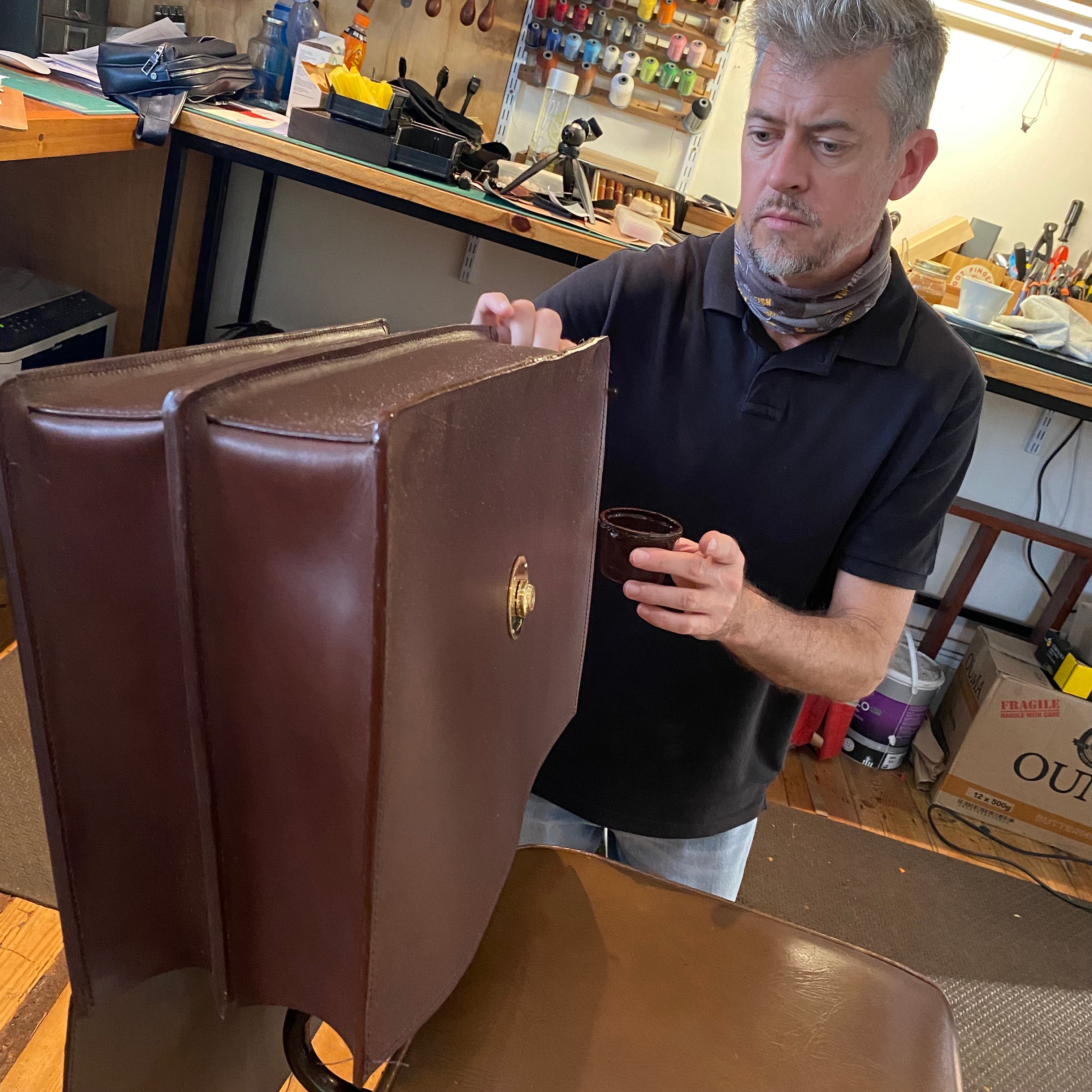Paper pattern for Stockyards Duffell Bag – Maker's Leather Supply